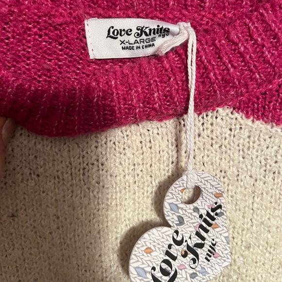 Lisa Striped Teddy Pullover Sweater NWT - Picture 7 of 10